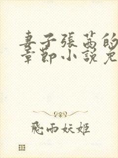 妻子张茜的最新章节小说免费阅读封面