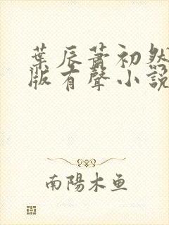 叶辰萧初然完整版有声小说