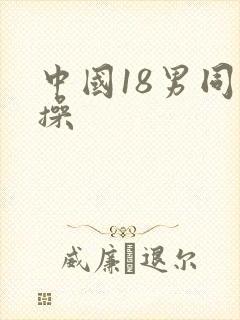 中国18男同互操