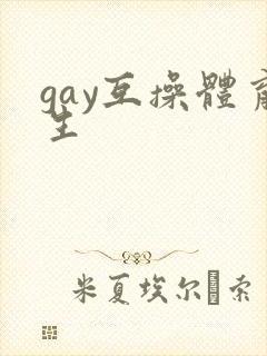 gay互操体育生