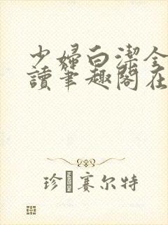 少妇白洁全文阅读笔趣阁在线阅读封面