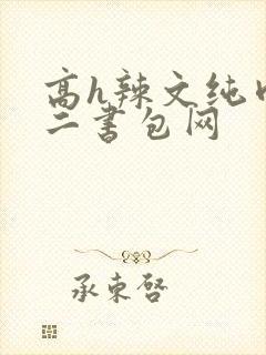 高h辣文纯肉第二书包网