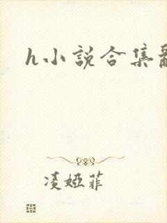 h小说合集乱封面