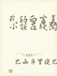 我的白富美老婆小说在线阅读免费