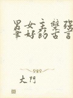 男女主双强且文笔好的古言封面