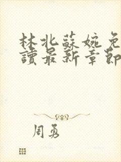 林北苏婉免费阅读最新章节笔趣阁