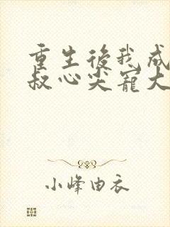 重生后我成了皇叔心尖宠大结局