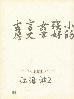 古言女强小说推荐文笔好的封面