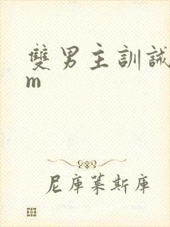 双男主训诫文sm