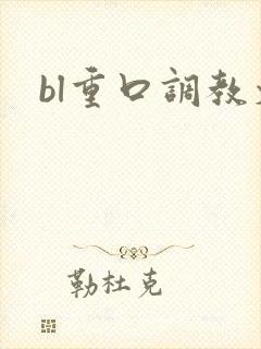 bl重口调教文封面