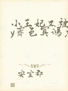 小王妃又被揍by霁色冥鸿免费阅读