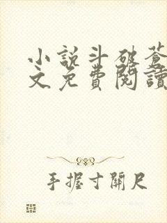 小说斗破苍穹全文免费阅读完整版