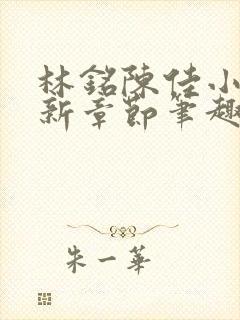 林铭陈佳小说最新章节笔趣阁封面