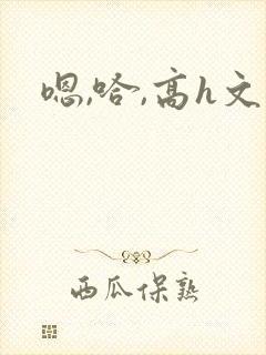 嗯,哈,高h文