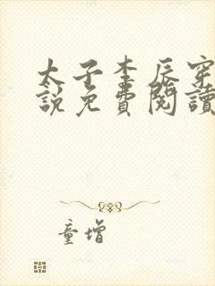 太子李辰穿越小说免费阅读