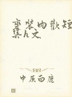 变装肉欢短篇合集h文