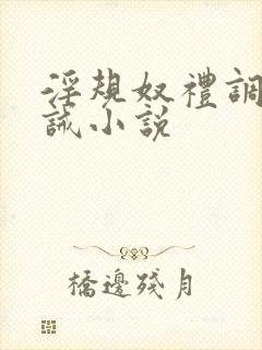 淫规奴礼调教训诫小说