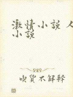 激情小说 人妻小说