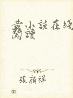 黄小说在线免费阅读封面