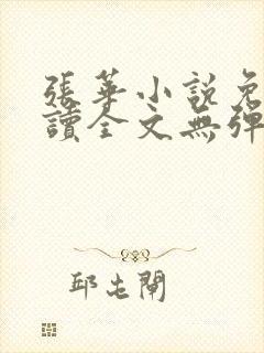 张华小说免费阅读全文无弹窗