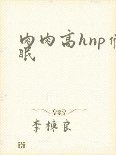 肉肉高hnp催眠