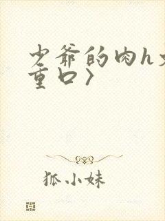 少爷的肉h文〈重口〉封面