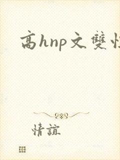 高hnp文双性