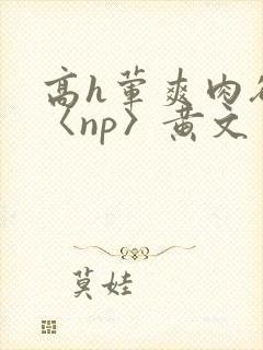 高h荤爽肉欲文〈np〉黄文