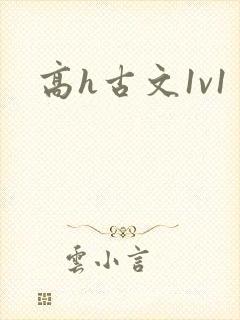 高h古文1v1封面