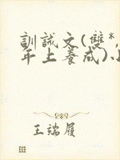 训诫文(双*,年上养成)小说