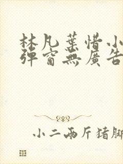 林凡叶惜小说无弹窗无广告