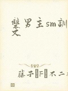 双男主sm训诫文