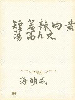 短篇辣肉黄辣放荡高h文