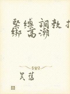 紧缚 调教 捆绑 高潮