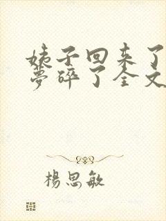 姨子回来了新婚梦碎了全文免费阅读