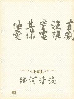 他其实没有那么爱你电视剧免费观看全集