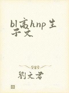bl高hnp生子文
