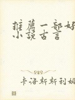 推荐一部好看的小说古言封面