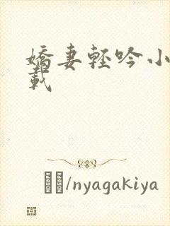 娇妻轻吟小说下载