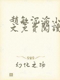 赵敏沉沦小说全文免费阅读最新章节