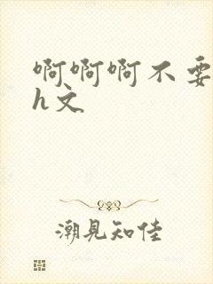 啊啊啊不要啊高h文