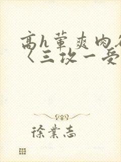 高h荤爽肉欲文〈三攻一受〉