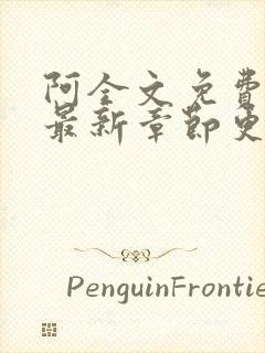 阿全文免费阅读最新章节更新时间