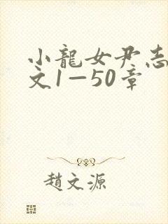 小龙女尹志平h文1—50章