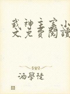 武神主宰小说全文免费阅读正版