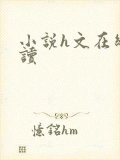 小说h文在线阅读