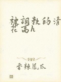 被调教的清纯校花高h