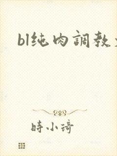 bl纯肉调教文