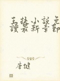 王扶小说免费阅读最新章节无弹窗