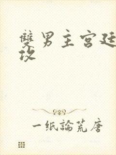 双男主宫廷帝王攻